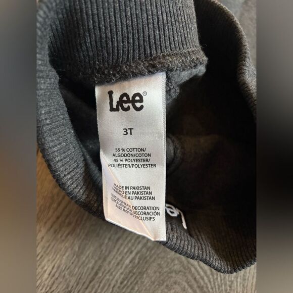 Lee Cozy Gray Kids Joggers - Picture 4 of 4